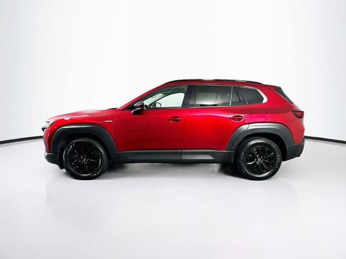 Soul Red Crystal Metallic 2025 Mazda CX-50 Hybrid Premium Package