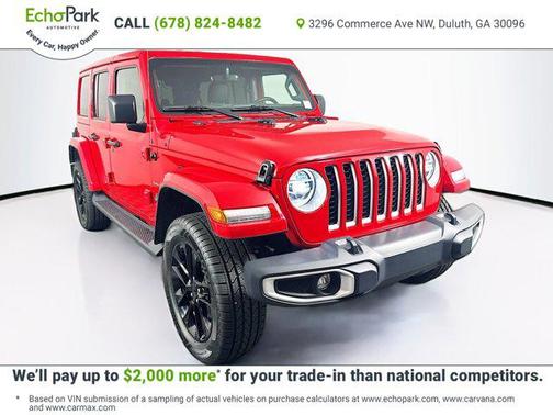 2021 Jeep Wrangler Unlimited 4xe Sahara