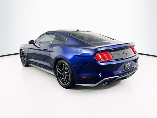Kona Blue Metallic 2020 Ford Mustang EcoBoost