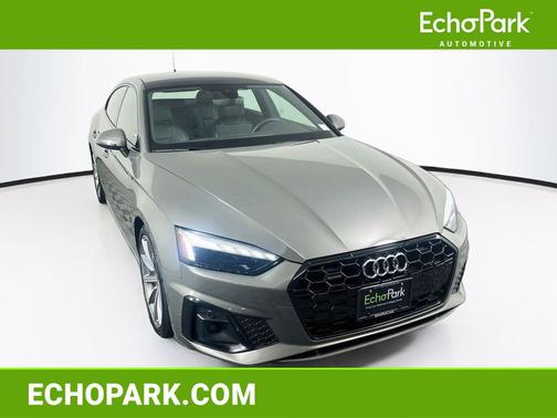 White 2025 Audi A5 Sportback 45 S Line Premium