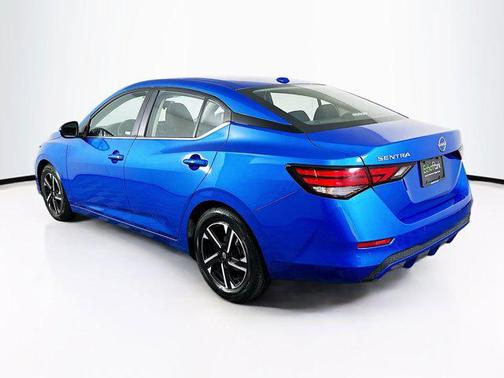 Electric Blue Metallic 2025 Nissan Sentra SV