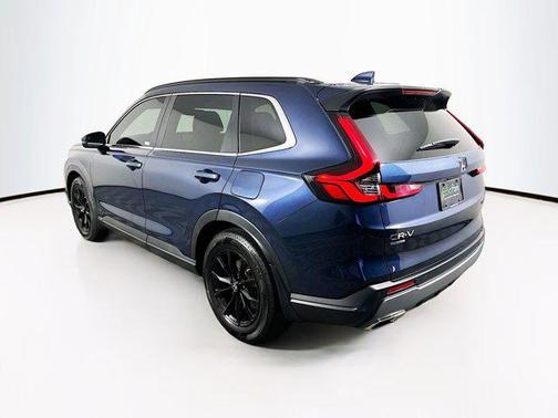 Blue 2025 Honda CR-V Hybrid Sport FWD