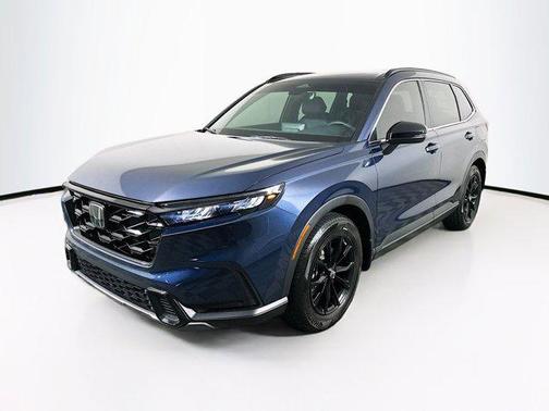 Blue 2025 Honda CR-V Hybrid Sport FWD
