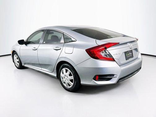 Lunar Silver Metallic 2017 Honda Civic LX