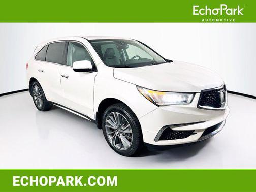 White Diamond Pearl 2017 Acura MDX 3.5L w/Technology Package