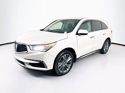 White Diamond Pearl 2017 Acura MDX 3.5L w/Technology Package