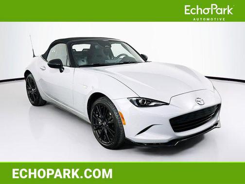 Aero Gray Metallic 2025 Mazda MX-5 Miata Club