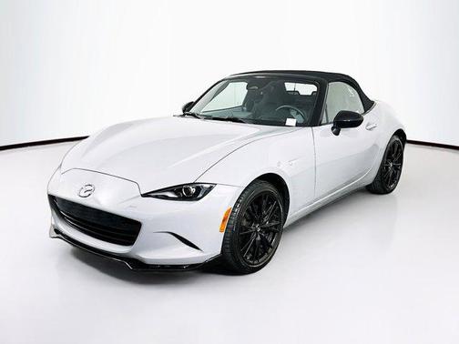 Aero Gray Metallic 2025 Mazda MX-5 Miata Club