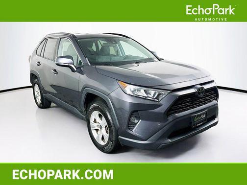 Gray 2021 Toyota RAV4 XLE
