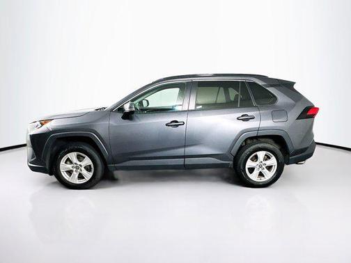 Gray 2021 Toyota RAV4 XLE