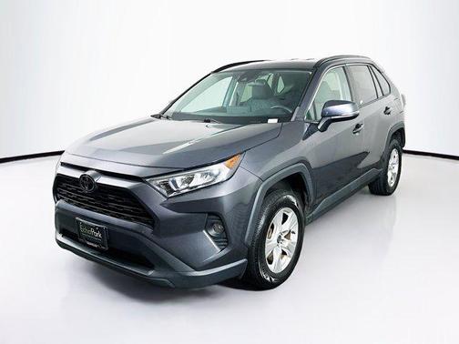 Gray 2021 Toyota RAV4 XLE