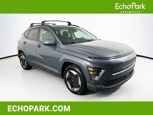 Ecotronic Gray Pearl 2024 Hyundai KONA EV SEL