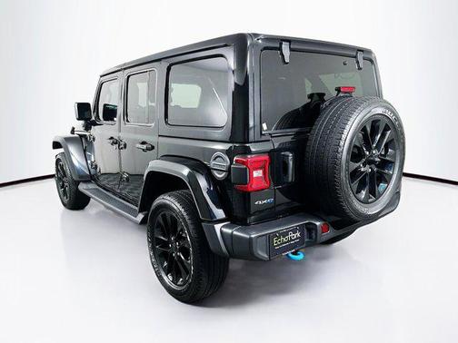 Black Clearcoat 2023 Jeep Wrangler 4xe Sahara