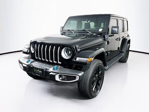Black Clearcoat 2023 Jeep Wrangler 4xe Sahara