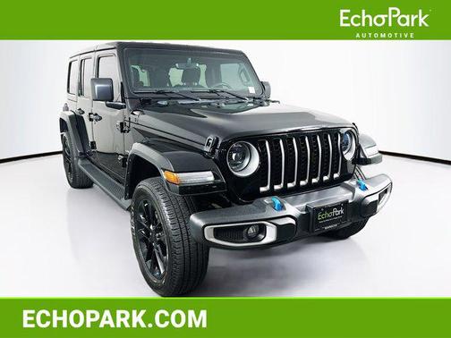 Black Clearcoat 2023 Jeep Wrangler 4xe Sahara