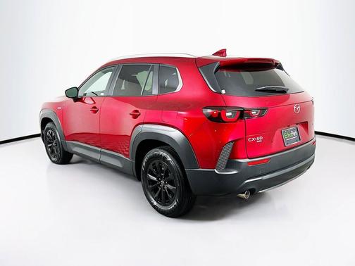 Soul Red Crystal Metallic 2025 Mazda CX-50 Hybrid Preferred Package