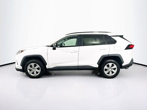 Super White 2020 Toyota RAV4 LE