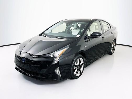 Midnight Black Metallic 2016 Toyota Prius Three Touring