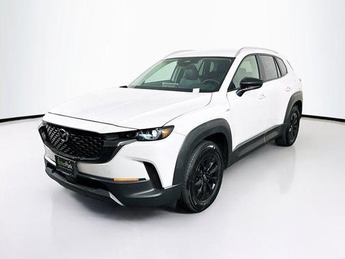 White 2025 Mazda CX-50 Hybrid Preferred Package