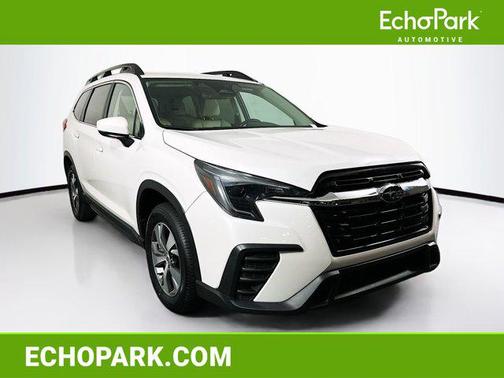 Crystal White Pearl 2025 Subaru Ascent Premium 7-Passenger