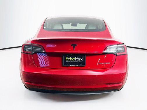 Red Multi-Coat 2022 Tesla Model 3 Long Range