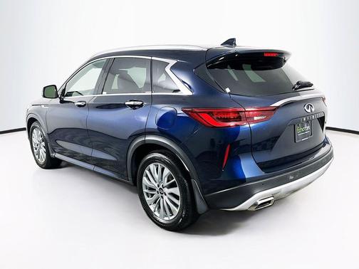 Hermosa Blue 2023 INFINITI QX50 LUXE