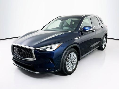 Hermosa Blue 2023 INFINITI QX50 LUXE