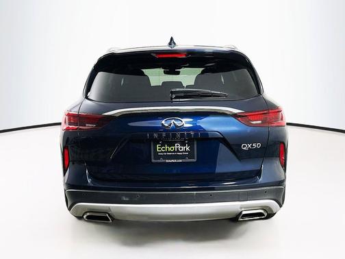Hermosa Blue 2023 INFINITI QX50 LUXE