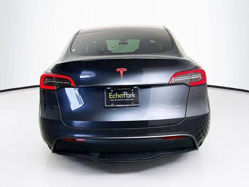 Gray 2025 Tesla Model Y Long Range