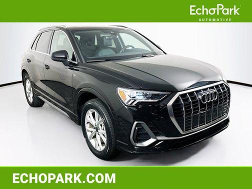 Mythos Black Metallic 2025 Audi Q3 Premium 45 TFSI S line quattro Tiptronic