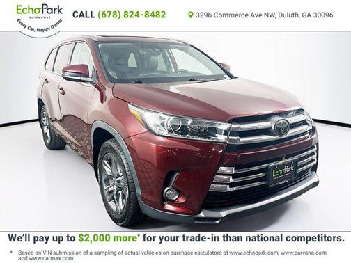 2018 Toyota Highlander Limited Platinum