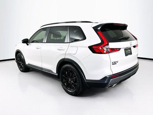 Platinum White Pearl 2026 Honda CR-V Hybrid Sport FWD