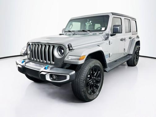 Sting-Gray Clearcoat 2023 Jeep Wrangler 4xe Sahara