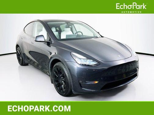 Stealth Grey 2024 Tesla Model Y Long Range Dual Motor All-Wheel Drive