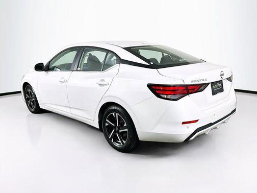 White 2024 Nissan Sentra SV