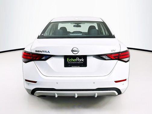 White 2024 Nissan Sentra SV