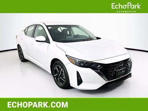 White 2024 Nissan Sentra SV