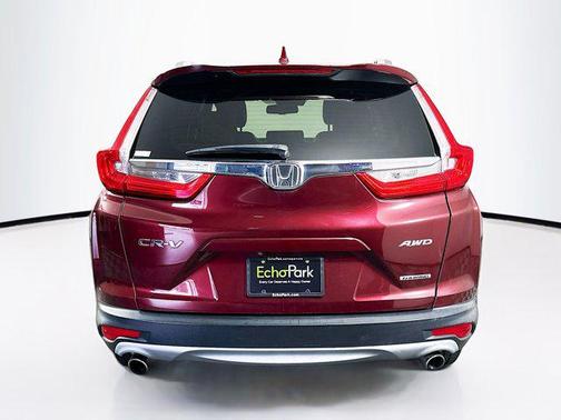 Maroon 2018 Honda CR-V Touring