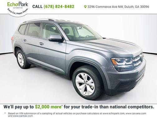 2018 Volkswagen Atlas 2.0T S