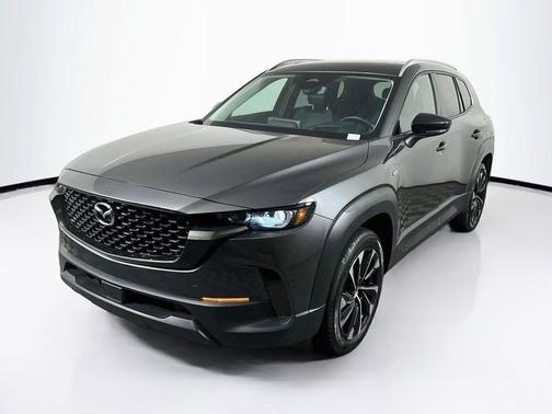 Gray 2025 Mazda CX-50 Hybrid Premium Plus Package