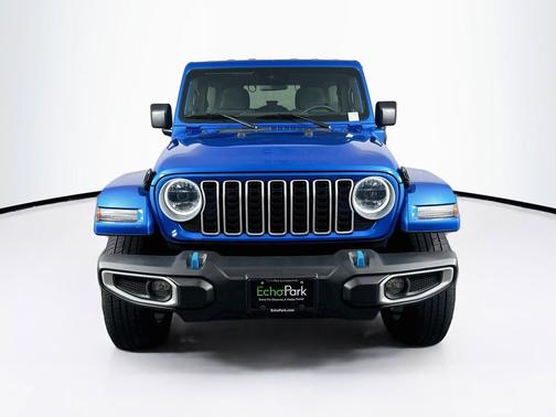Blue 2024 Jeep Wrangler 4xe Sahara