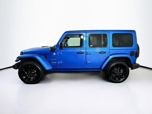 Blue 2024 Jeep Wrangler 4xe Sahara
