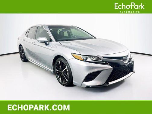 Silver 2018 Toyota Camry XSE