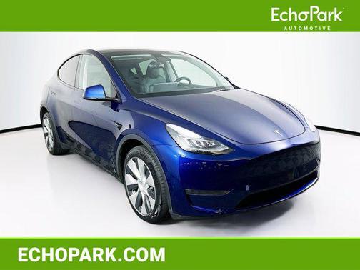 Deep Blue Metallic 2023 Tesla Model Y Long Range Dual Motor All-Wheel Drive