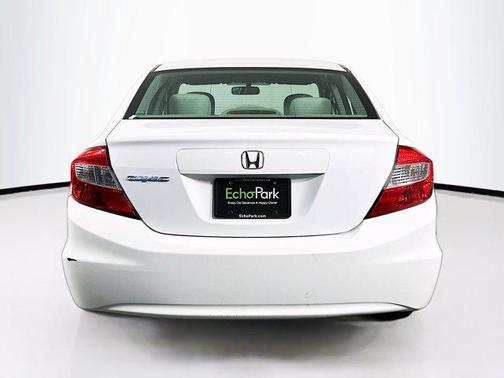 Taffeta White 2012 Honda Civic LX