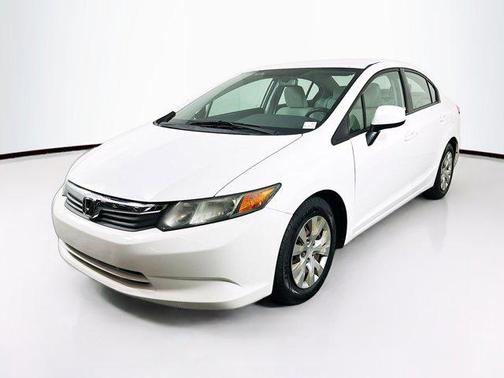 Taffeta White 2012 Honda Civic LX
