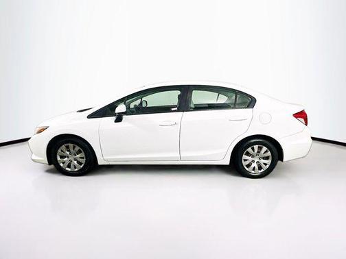 Taffeta White 2012 Honda Civic LX
