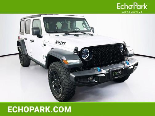 Bright White Clearcoat 2023 Jeep Wrangler 4xe Base