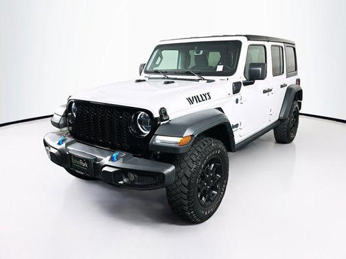 Bright White Clearcoat 2023 Jeep Wrangler 4xe Base