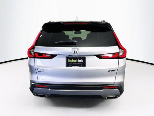 Gray 2025 Honda CR-V Hybrid Sport AWD